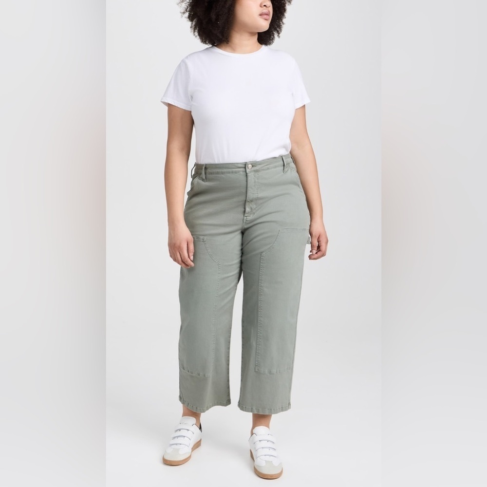 Pistola Denim Ashton Pant in Wild Fern Size 32 Chinos Sage Green Ankle